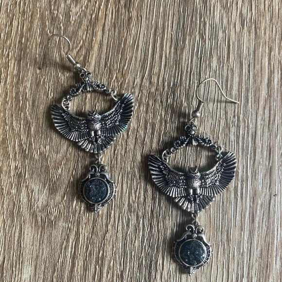 owl earrings - Picture 2 of 2